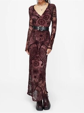 lilias devor tiered maxi dress Lilias Devor Tiered Maxi Dress